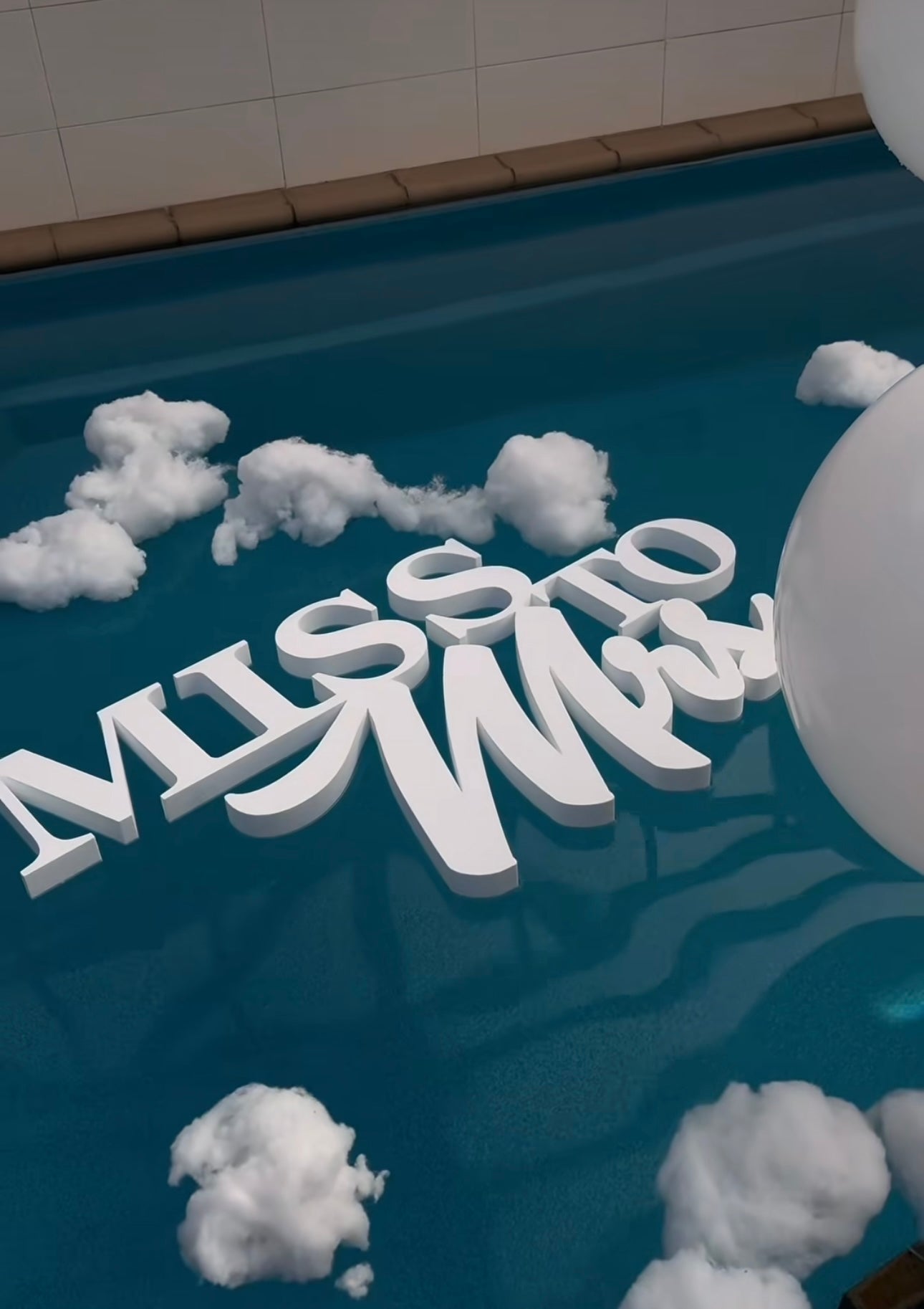 Pool Foam Cut Out