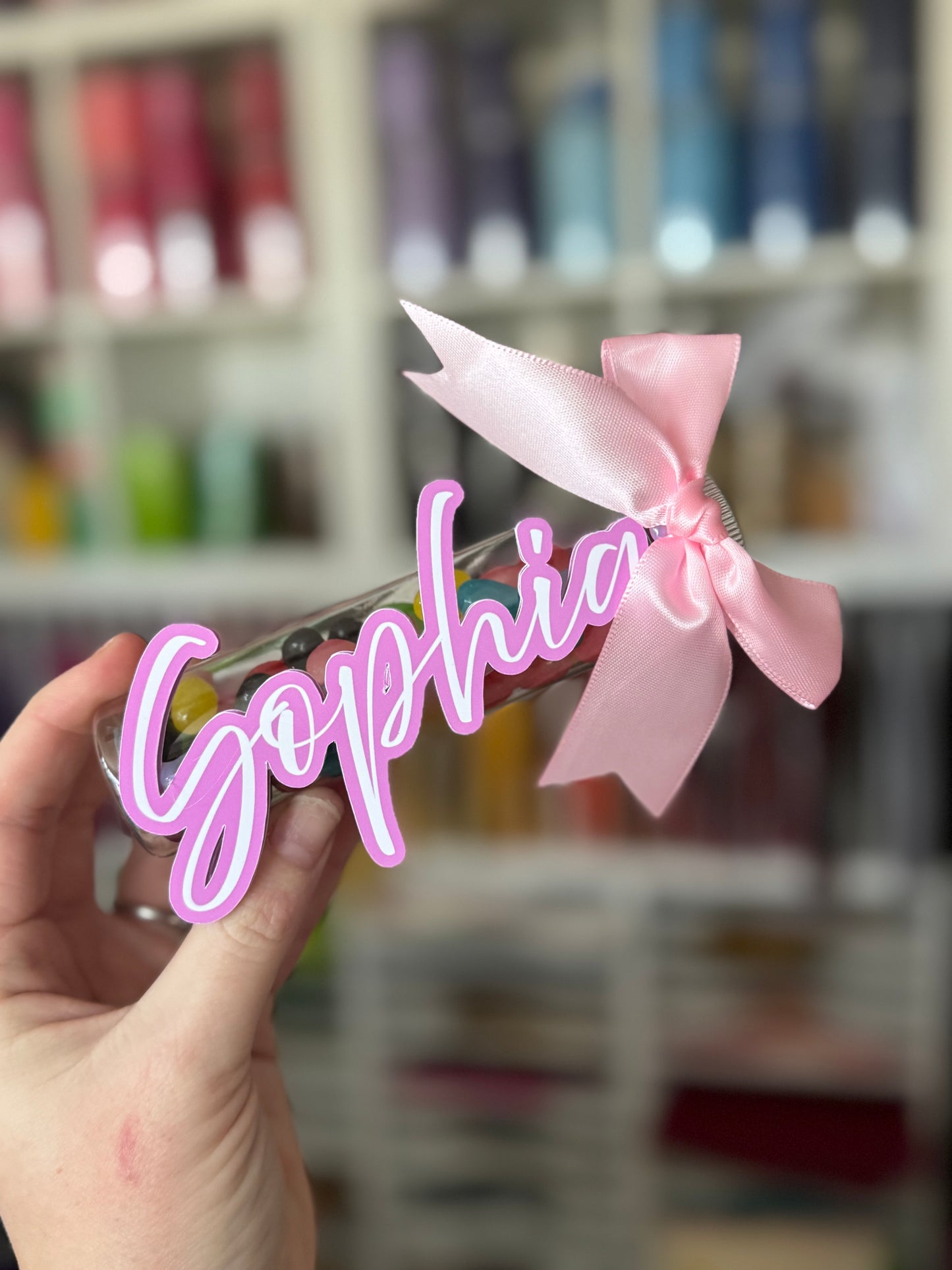 Personalised Candy Tubes