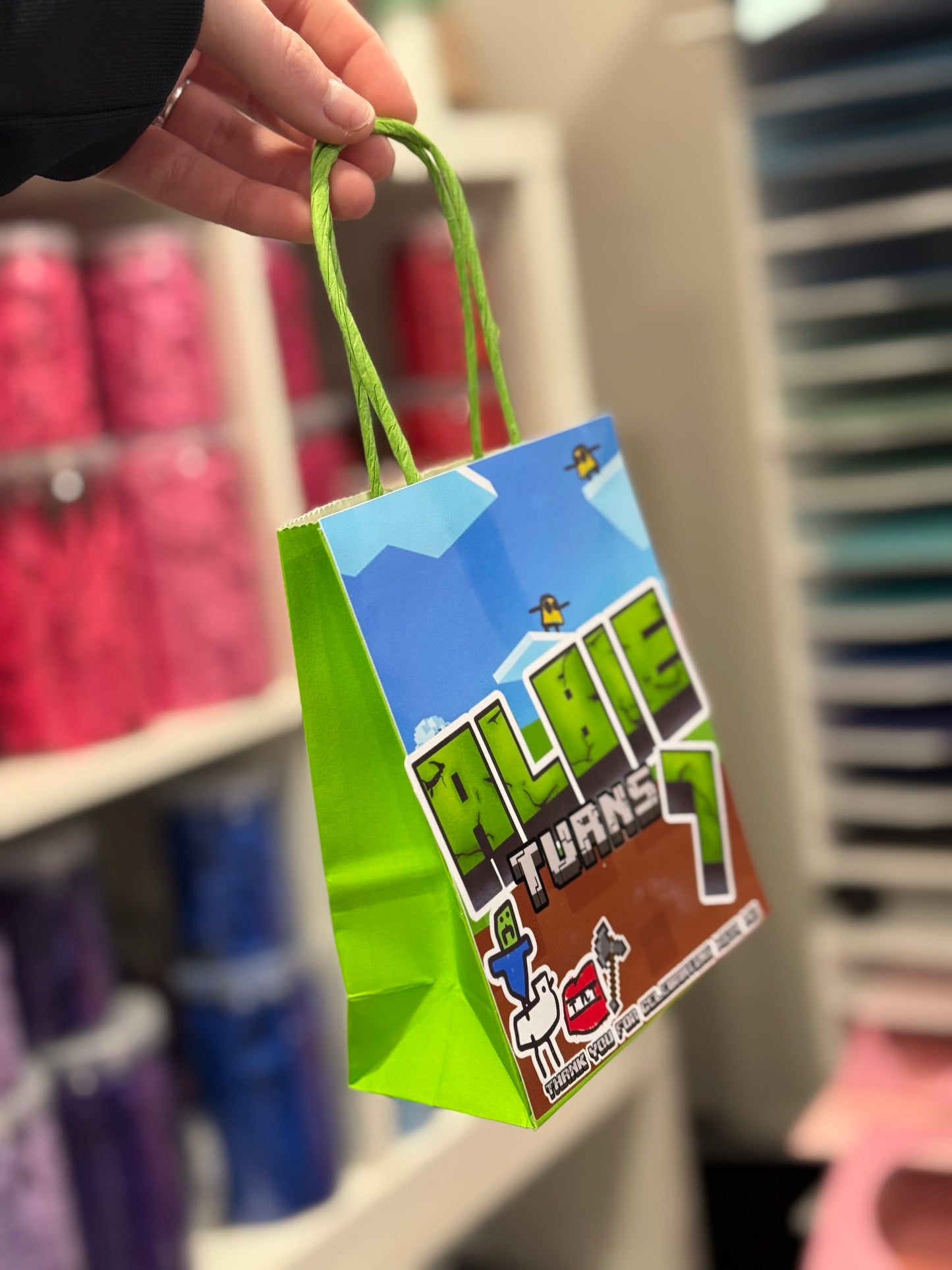 Custom Personalised Party Bag