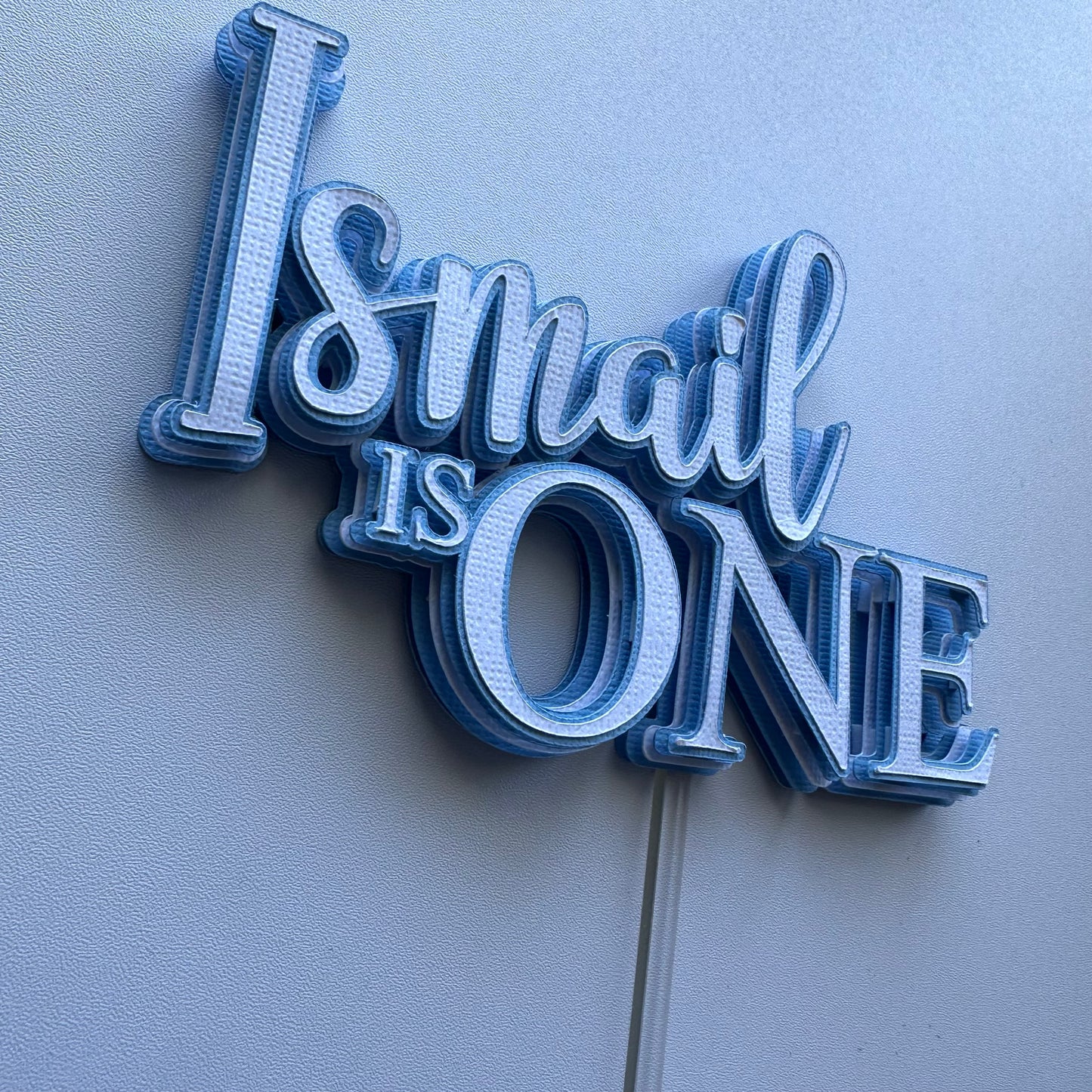 Custom Text Cake Topper
