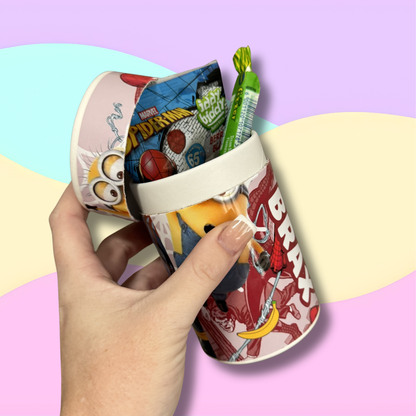Custom Personalised Cylinder Container