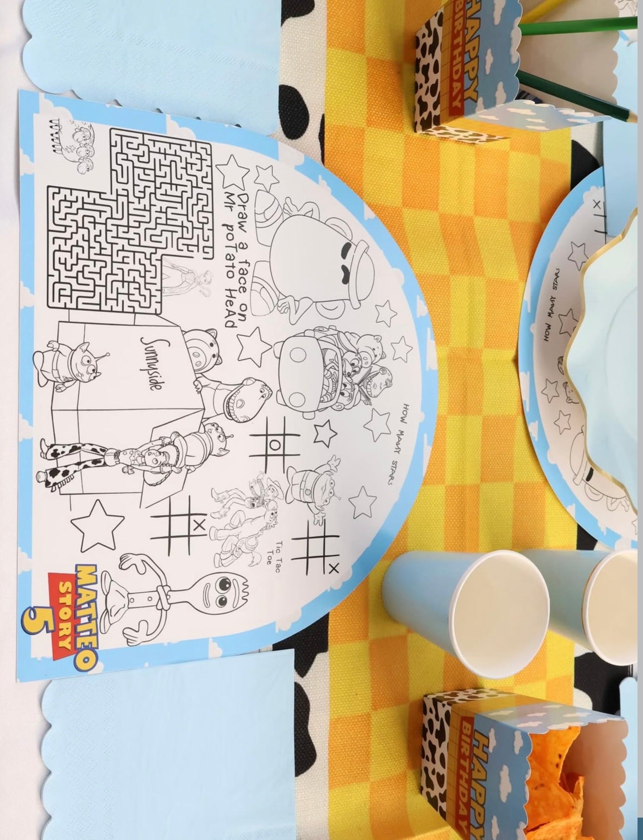 Custom Personalised Placemats
