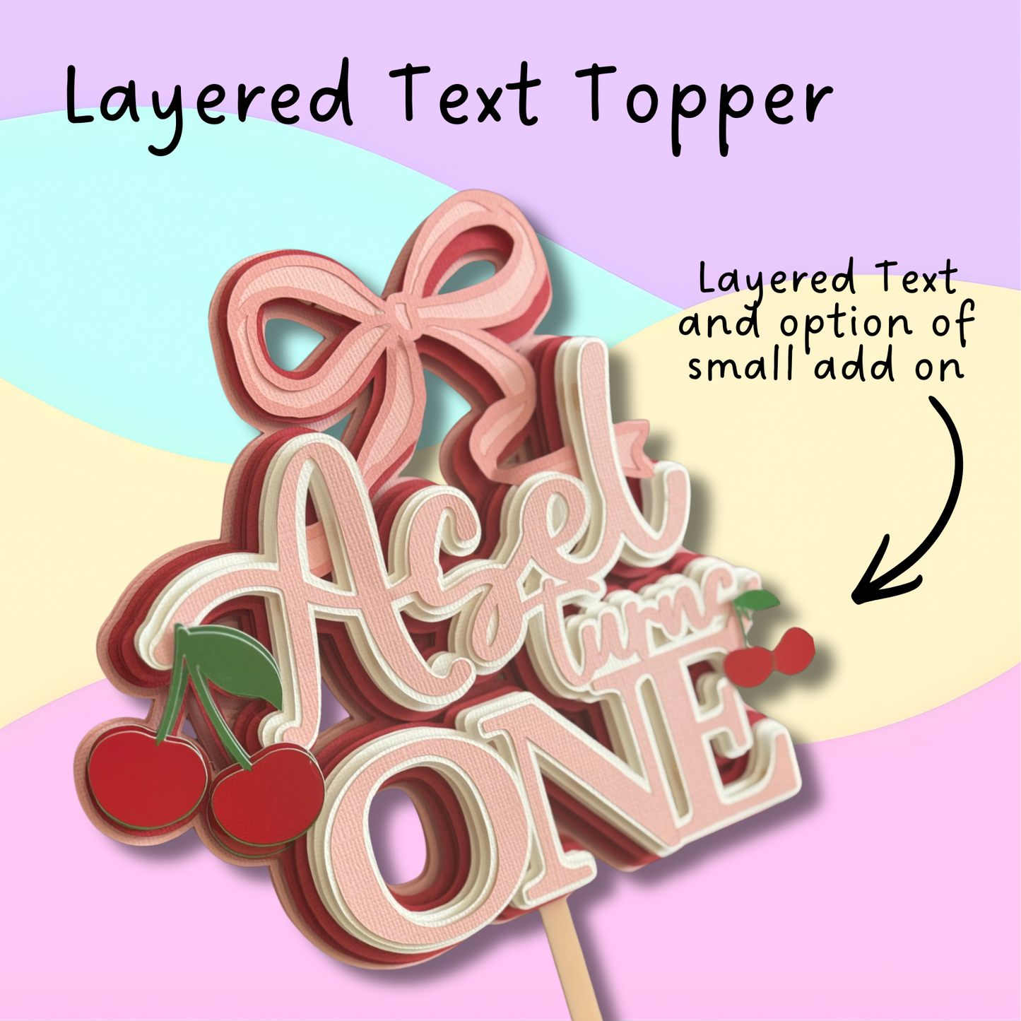 Custom Cake Topper