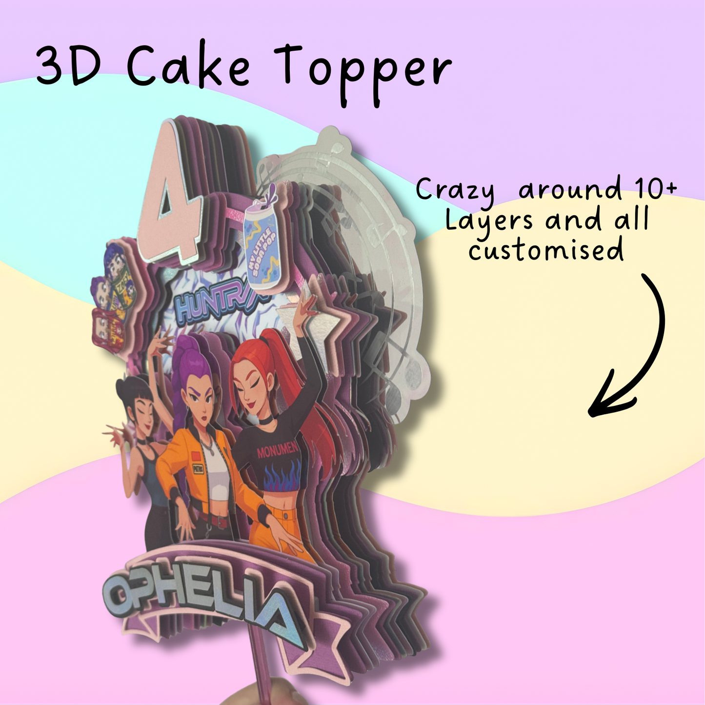 Custom Cake Topper