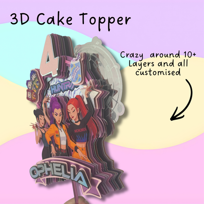 Custom Cake Topper