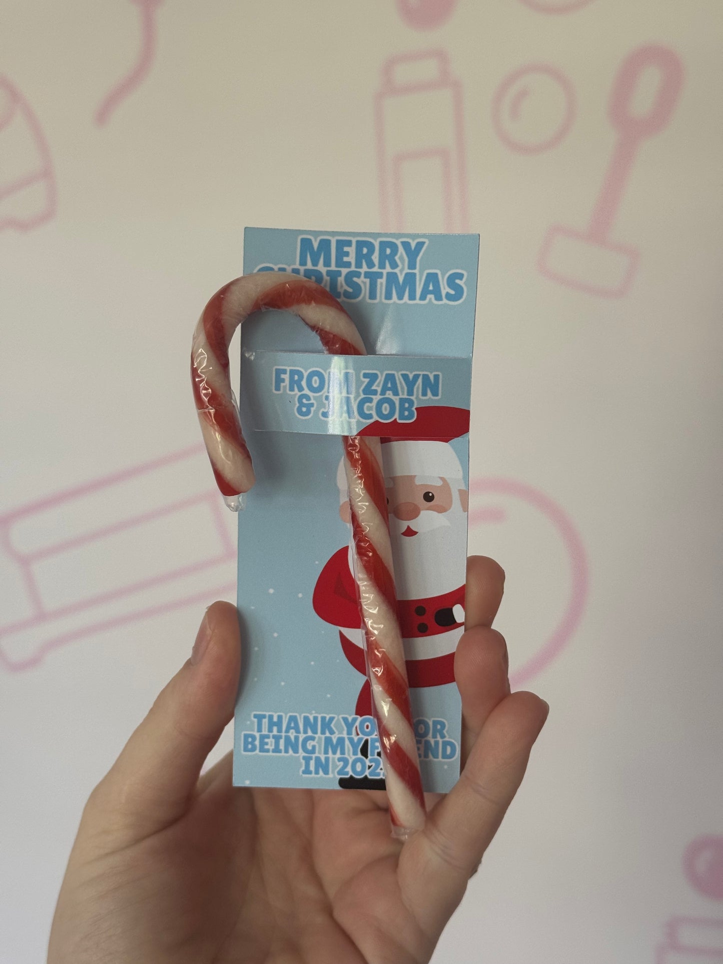 Christmas Candy Cane Holders