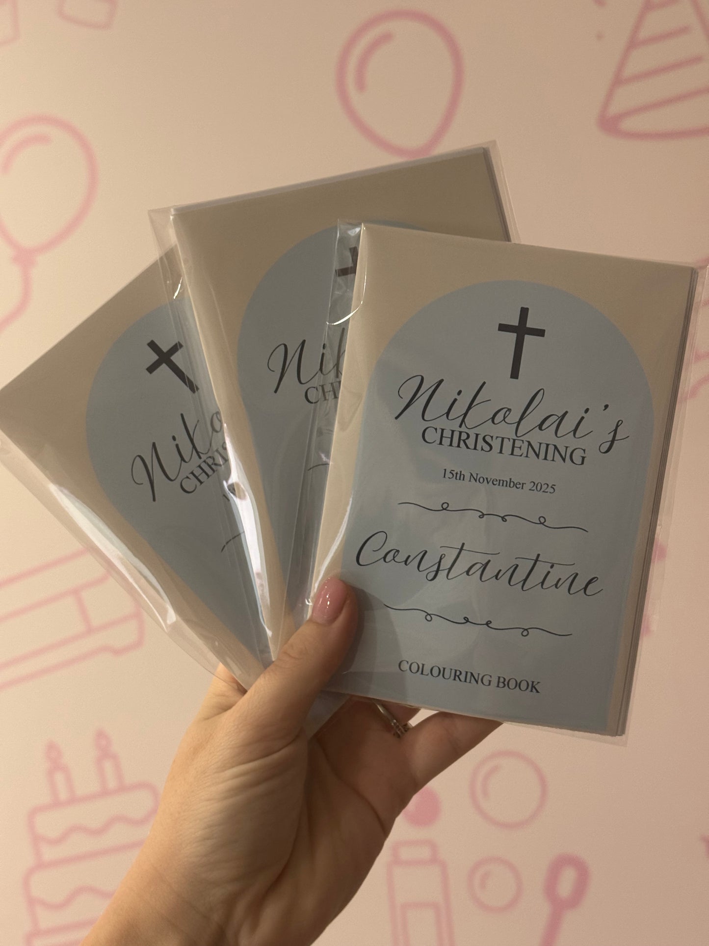 Custom Personalised Colouring Books