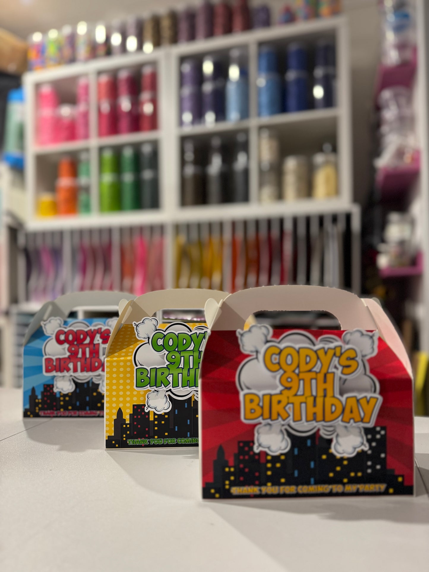 Custom Personalised Party Box