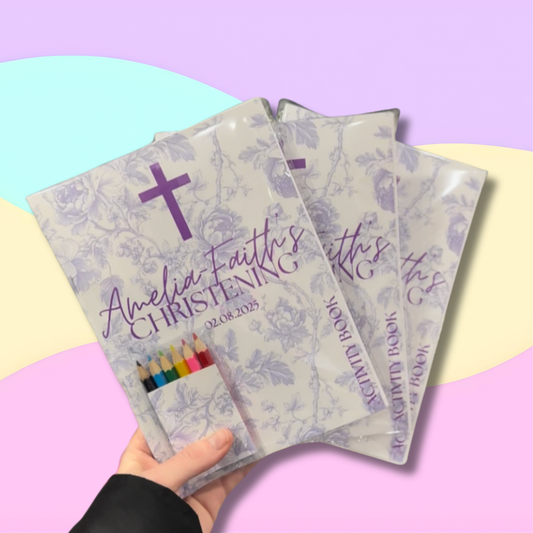 Custom Personalised Colouring Books