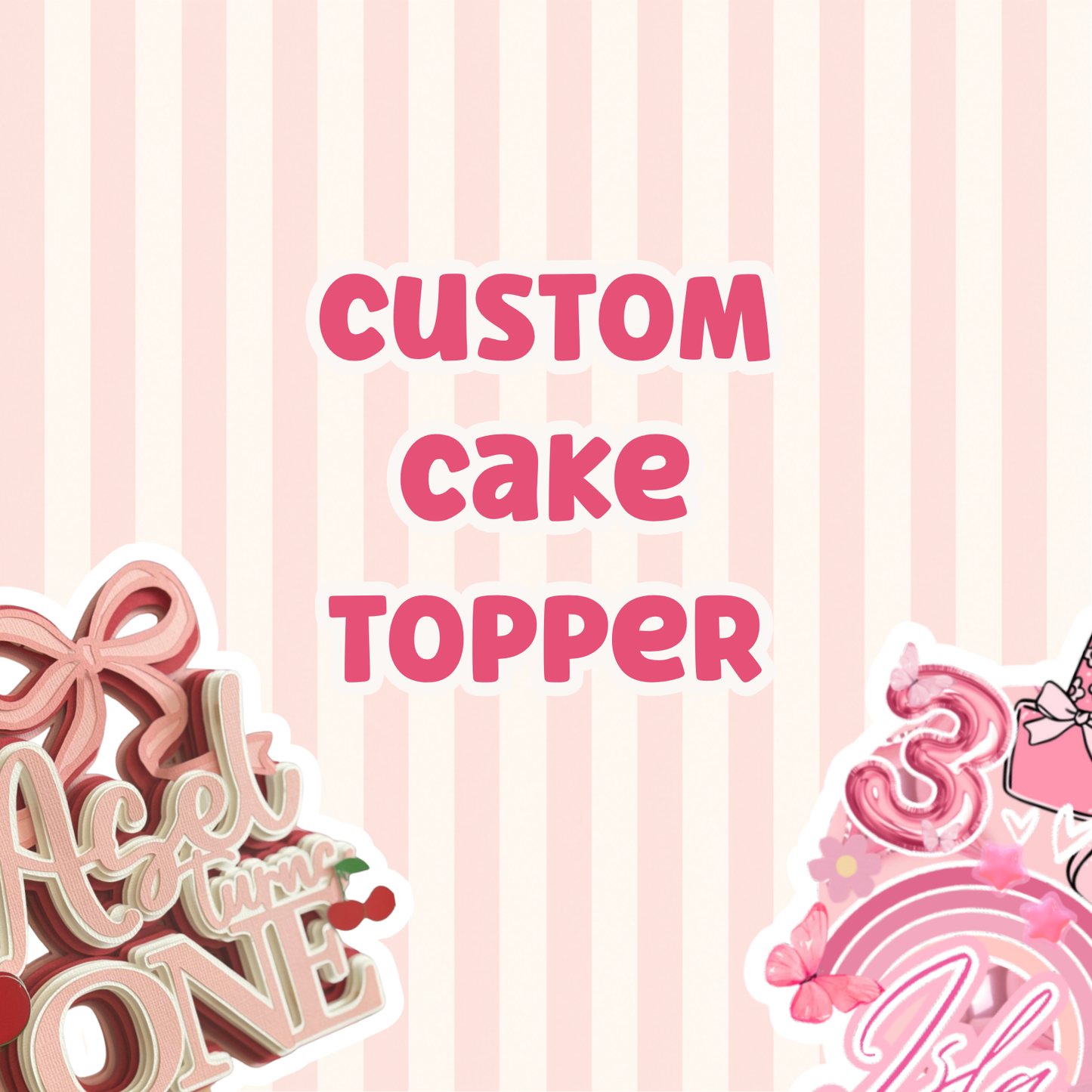 Custom Cake Topper