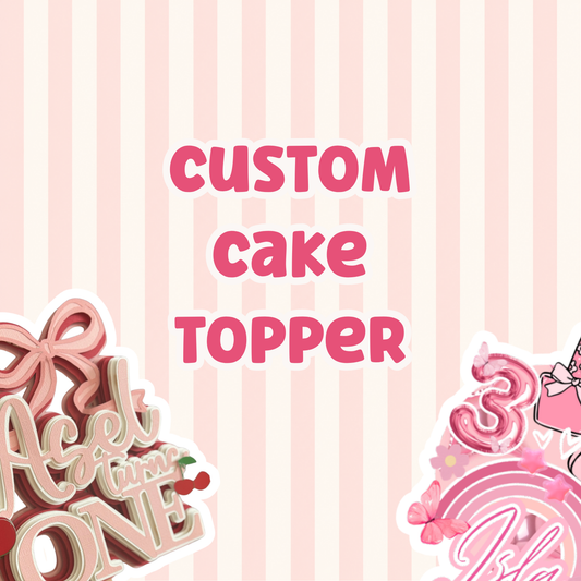 Custom Cake Topper