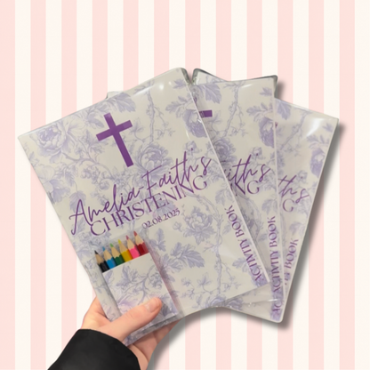 Custom Personalised Colouring Books