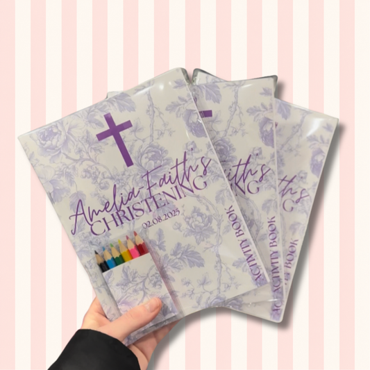 Custom Personalised Colouring Books